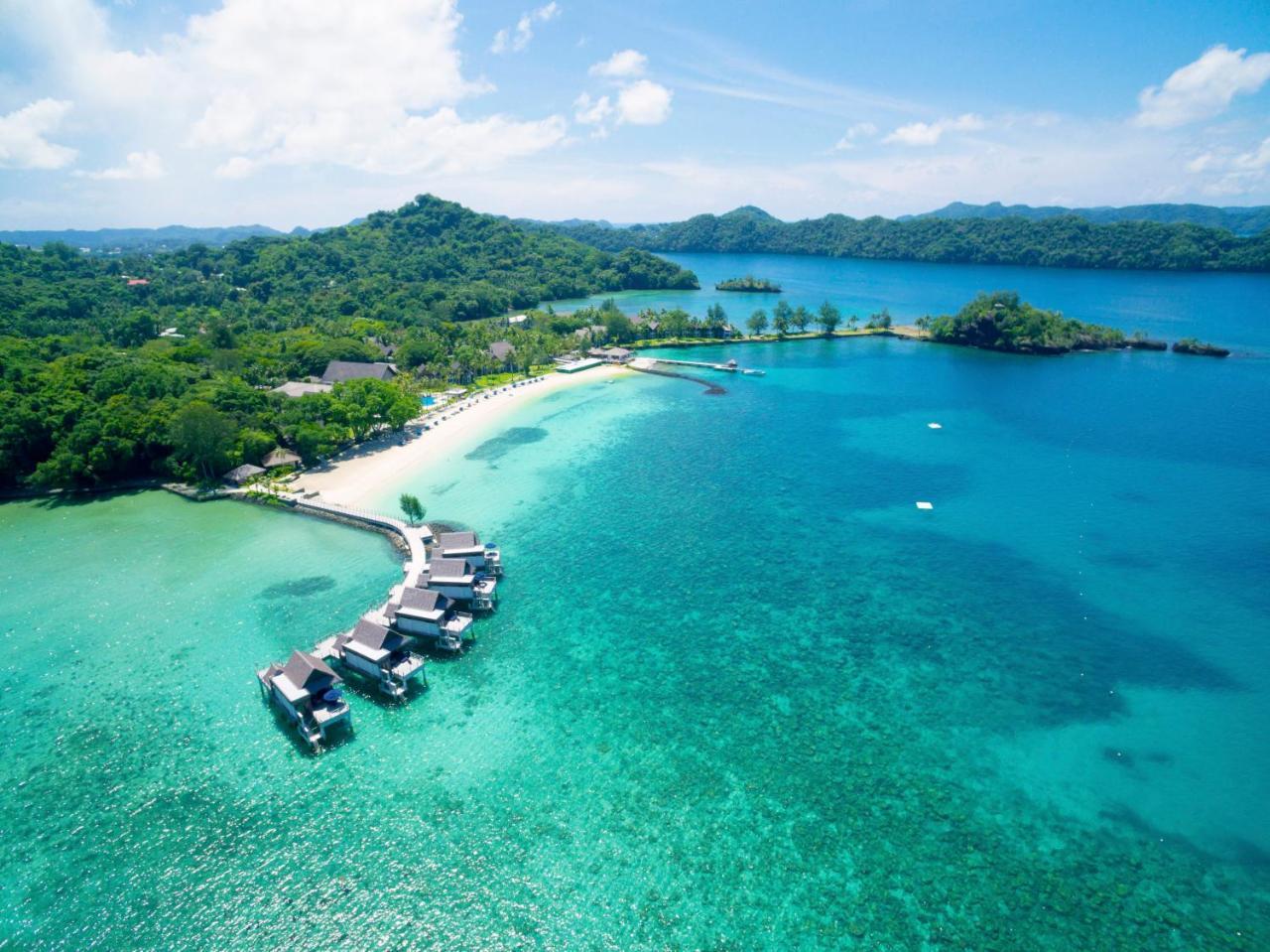 Palau Pacific Resort & The Pristine Villas And Bungalows Koror Exteriör bild
